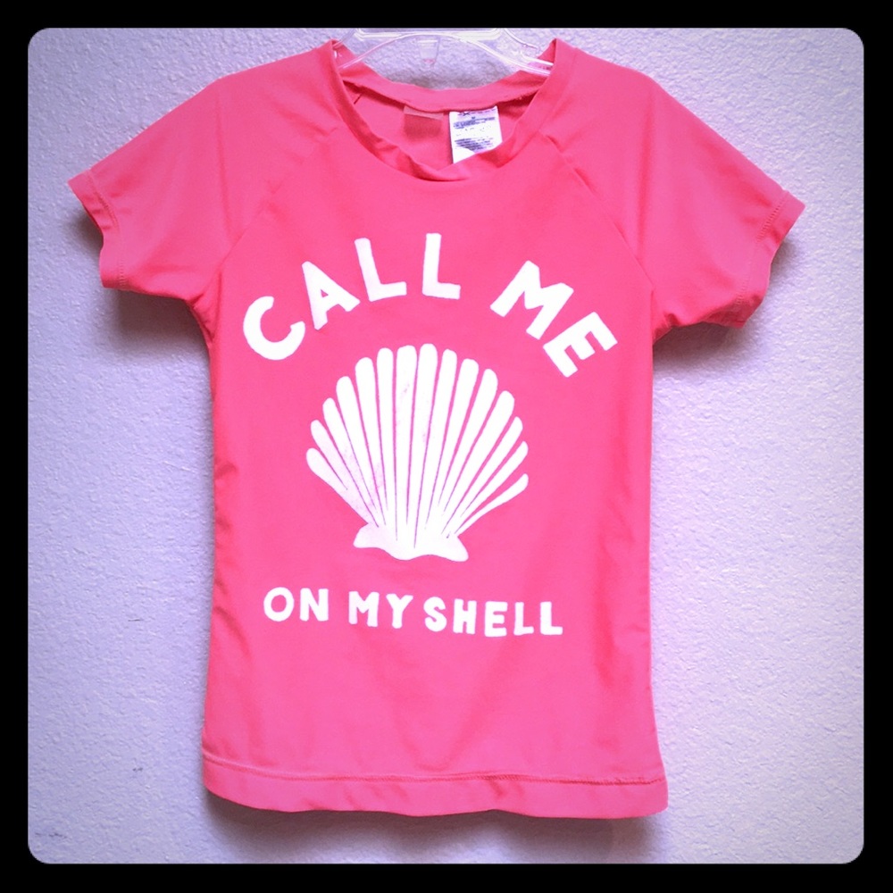 Old Navy Swim Shirt / Rash Gaurd, Size M (8)